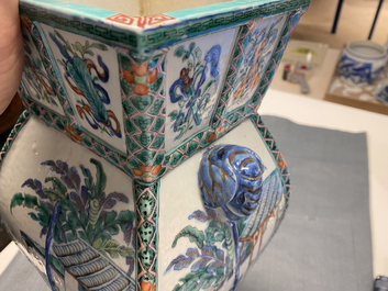 A Chinese doucai 'Xi Xiang Ji' vase, Qianlong/Jiaqing